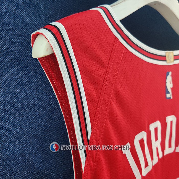 Maillot Chicago Bulls Michael Jordan NO 23 Icon Authentique Rouge