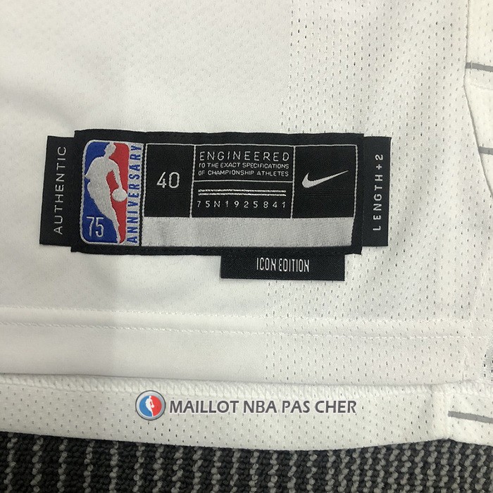 Maillot Los Angeles Clippers Kawhi Leonard NO 2 Association 2020-21 Authentique Blanc