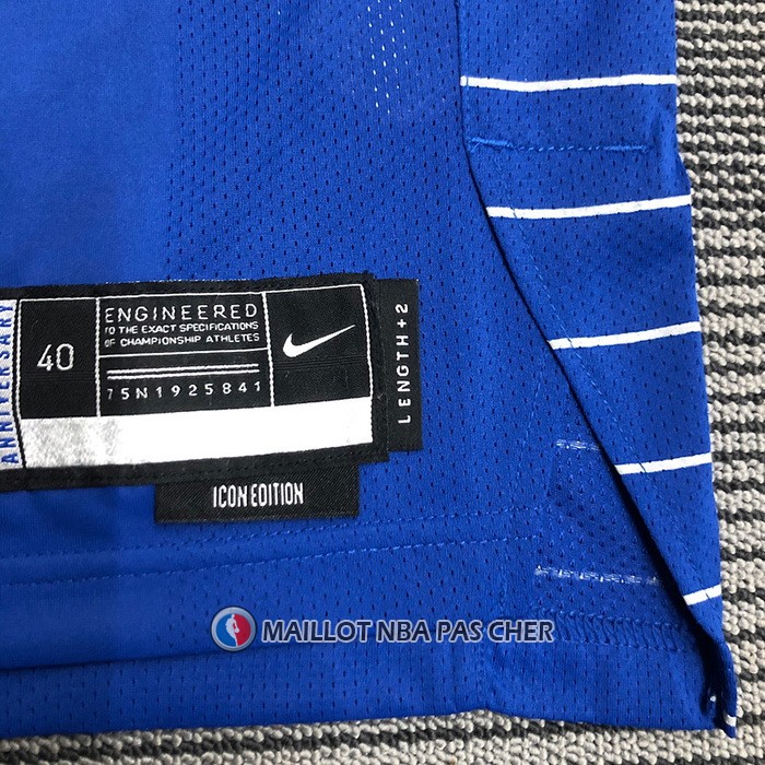 Maillot Los Angeles Clippers Paul George NO 13 Icon 2020-21 Authentique Bleu