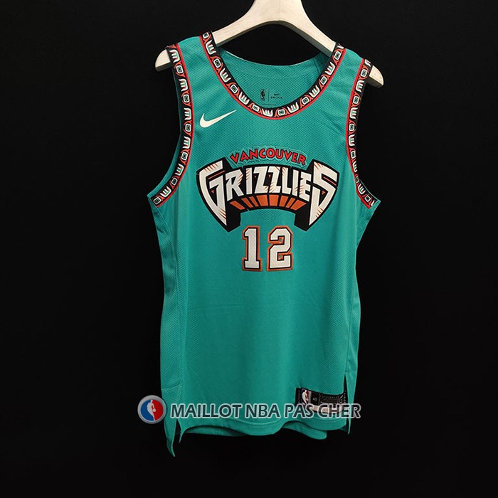 Maillot Memphis Grizzlies Ja Morant NO 12 Classic Authentique Vert
