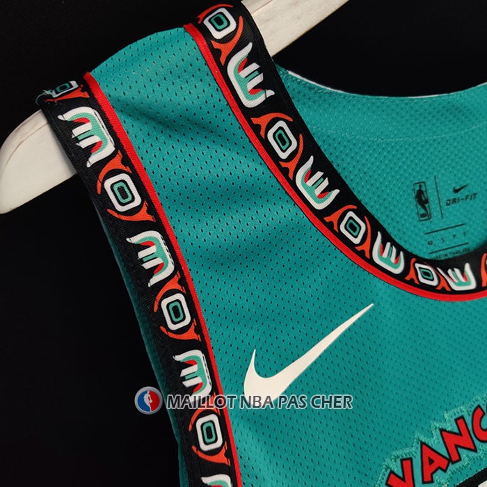 Maillot Memphis Grizzlies Ja Morant NO 12 Classic Authentique Vert