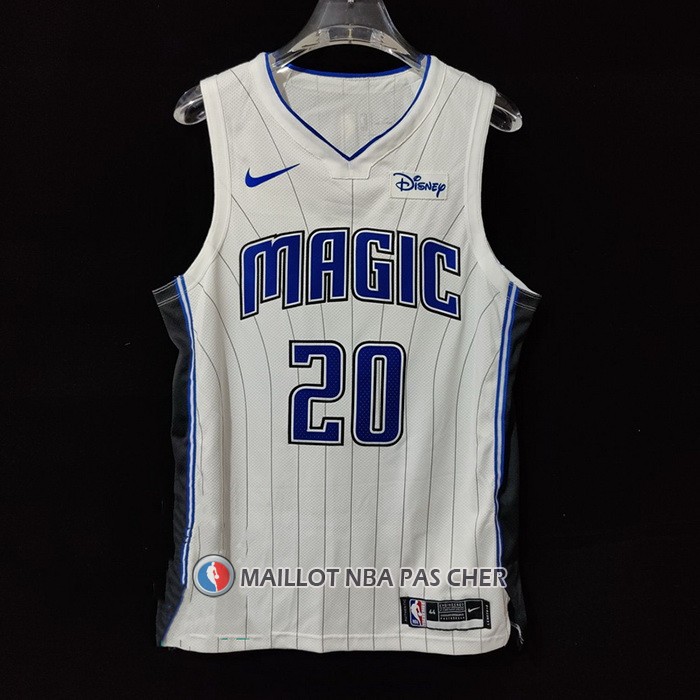 Maillot Orlando Magic Markelle Fultz NO 20 Icon Authentique 2019-20 Blanc