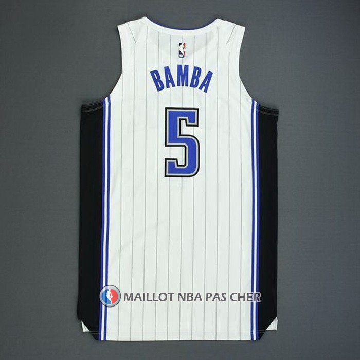 Maillot Orlando Magic Mohamed Bamba NO 5 Icon Authentique 2019-20 Blanc