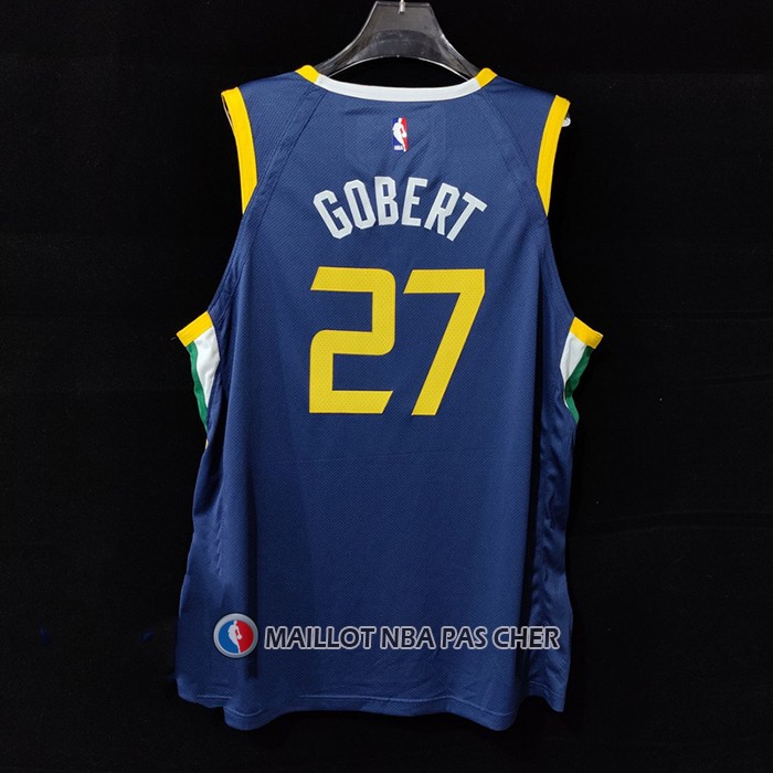 Maillot Utah Jazz Rudy Gobert NO 27 Icon Authentique Bleu