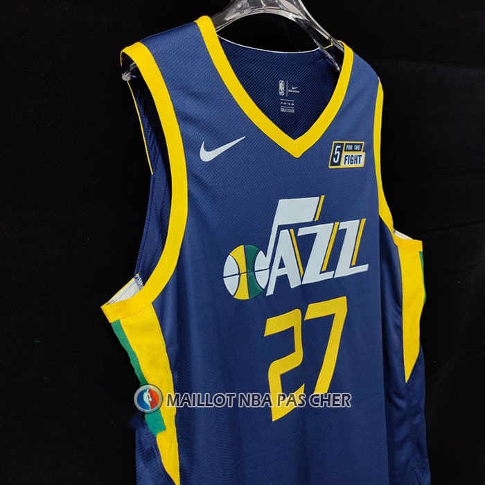 Maillot Utah Jazz Rudy Gobert NO 27 Icon Authentique Bleu