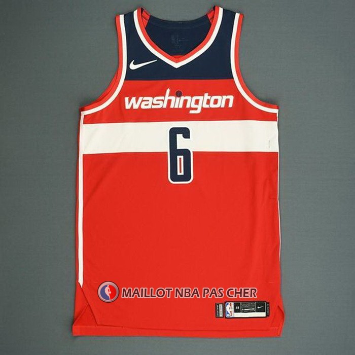 Maillot Washington Wizards Troy Brown JR. NO 6 Icon Authentique Rouge