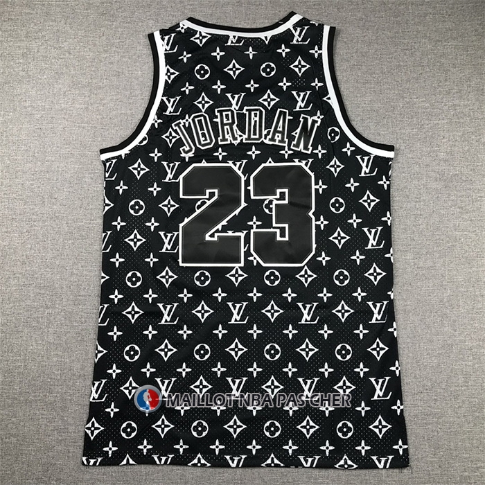 Maillot Chicago Bulls x Lv Michael Jordan Mitchell & Ness 1997-98 Noir