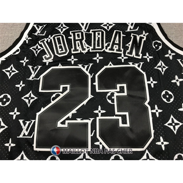 Maillot Chicago Bulls x Lv Michael Jordan Mitchell & Ness 1997-98 Noir