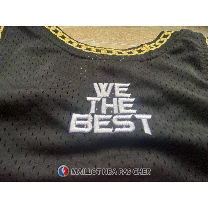 Maillot Miami Heat x Dj Khaled x Mitchell & Ness Noir