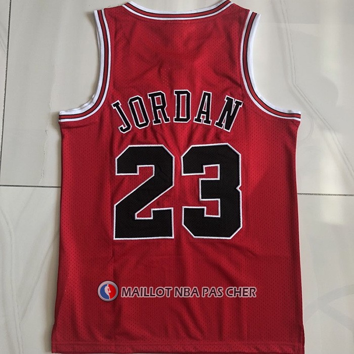 Maillot Chicago Bulls Michael Jordan NO 23 Mitchell & Ness 1995-96 Rouge