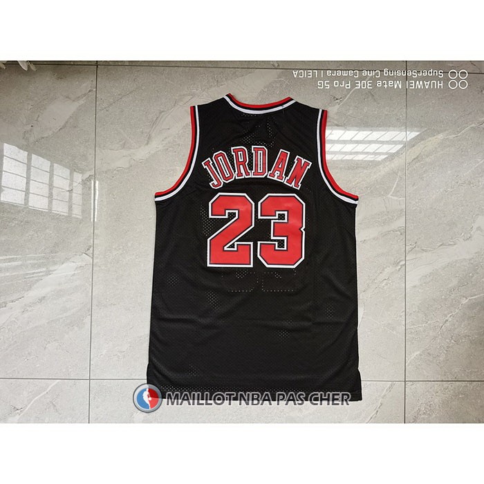 Maillot Chicago Bulls Michael Jordan No 23 Mitchell & Ness 1997-98 Noir