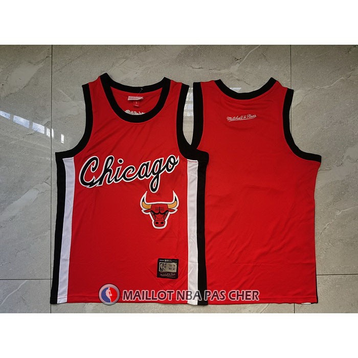 Maillot Chicago Bulls Michael Jordan No 23 Rouge2