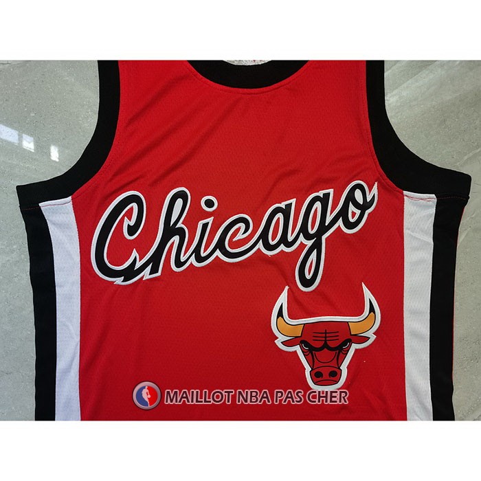 Maillot Chicago Bulls Michael Jordan No 23 Rouge2