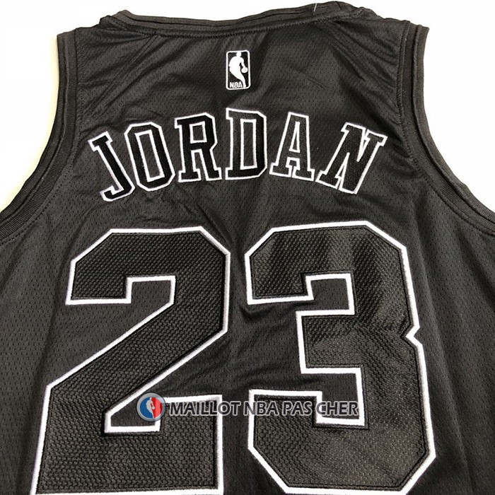 Maillot Chicago Bulls Michael Jordan NO 23 MVP Noir
