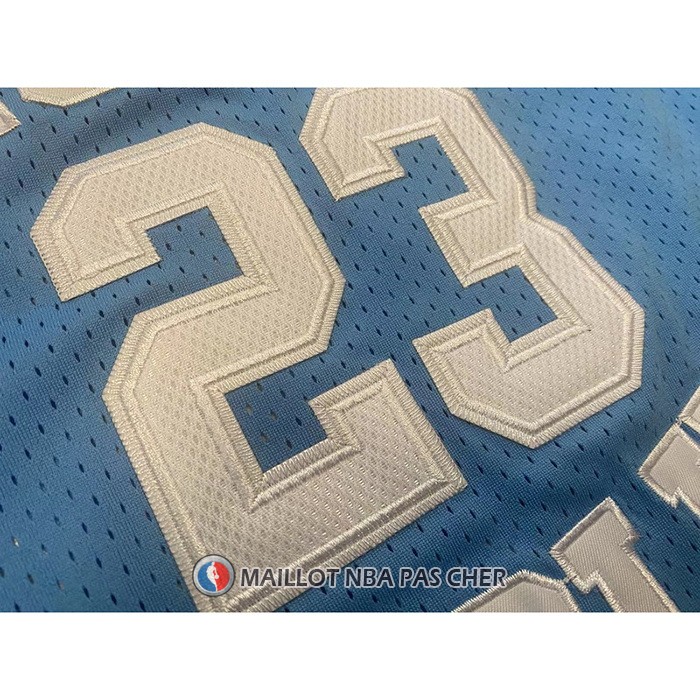 Maillot NCAA North Carolina Tar Heels Michael Jordan NO 23 Mitchell & Ness 1983-84 Bleu