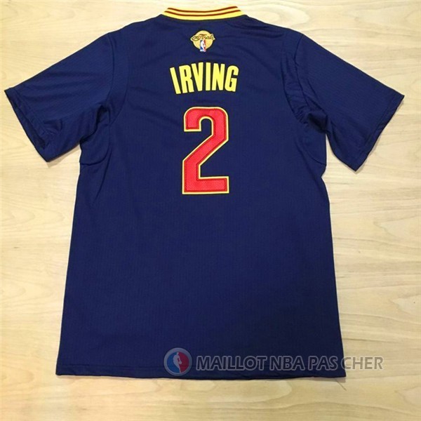 Maillot NBA Manche courte Cavaliers Irving 2# Bleu