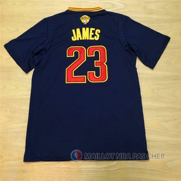 Maillot NBA Manche courte Cavaliers James 23# Bleu