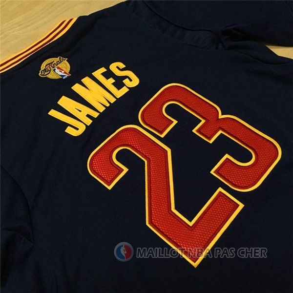 Maillot NBA Manche courte Cavaliers James 23# Bleu