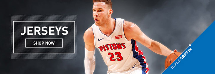 Maillot NBA Detroit Pistons Pas Cher