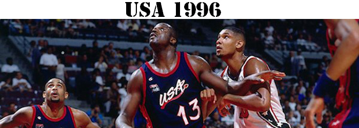 Maillot NBA USA 1996 Pas Cher