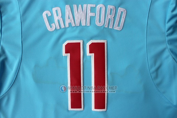 Maillot Bleu Crawford Los Angeles Clippers Revolution 30