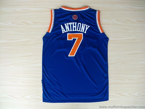 Maillot Bleu Anthony New York Knicks Revolution 30